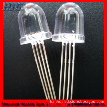10mm 4pins RGB Full Color LED Diodes for Christams Tree